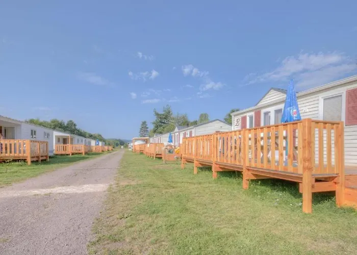 Mobil-home 4 Pers Avec Terrasse - Cuisine Equipee - Api-1-52-934 * Bruyeres